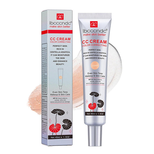Skiennix Hydrating CC Cream Foundation - Multi-Purpose Primer & Moisturizer with SPF 25 (02)