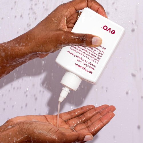 EVO Springsclean Shampoo - Deep Cleansing & Moisturizing for Shiny, Soft Curly & Wavy Hair