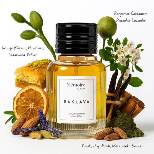Azha Memoire Collection Baklava Extrait de Parfum Spray 100ml (3.3 oz)