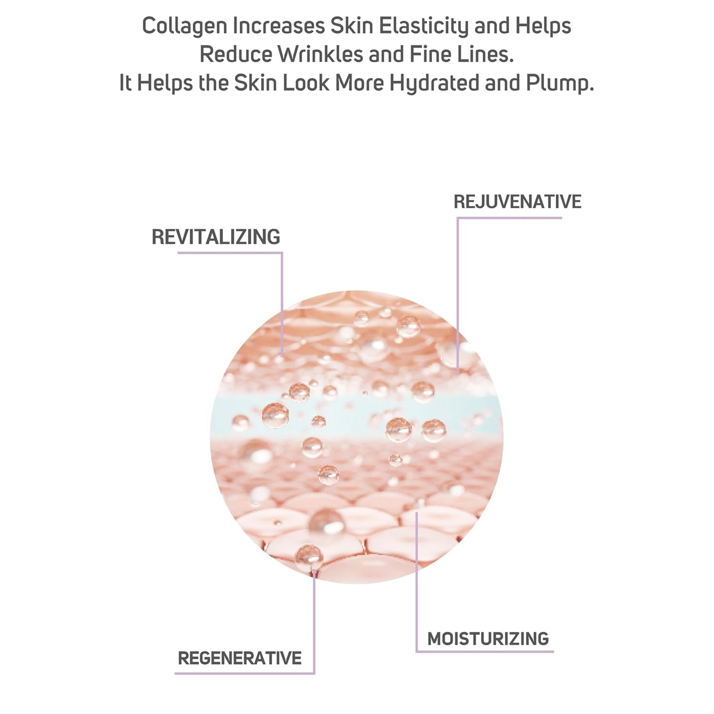 Skiennix Collagen Serum - Hydrating & Skin Tightening with Hyaluronic Acid & Panthenol | 1.01 fl oz