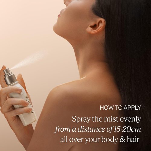 L'OCCITANE Almond Hair & Body Mist - Lightweight Fragrance Spray with Sweet Vanilla Scent for Hydrating Glow