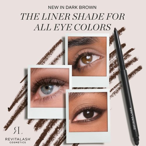 RevitaLash Cosmetics Defining Eyeliner - Hypoallergenic & Cruelty-Free Formula for Sensitive Eyes