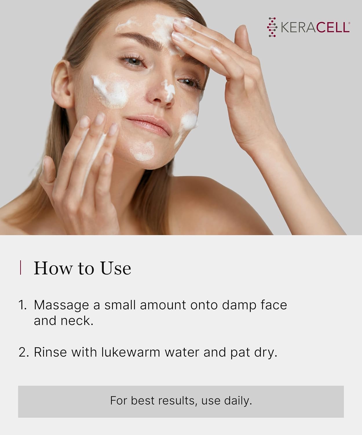 Skiennix Pore Clearing Cleanser - Salicylic Acid Acne Face Wash with MHCsc Technology - 4 oz