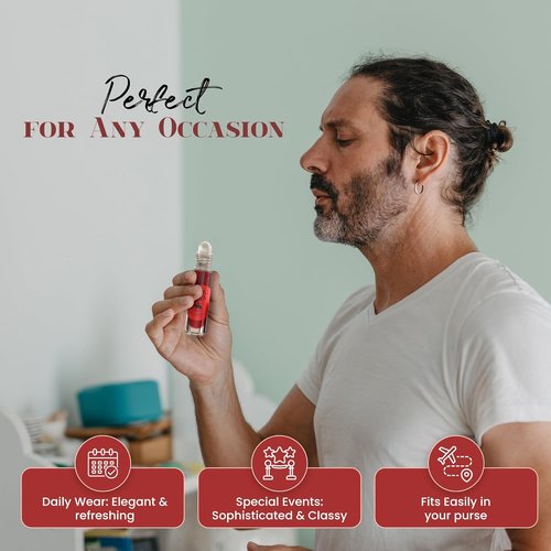 MOBETTER Fragrance Oils - Pola Red Cologne Body Oil for Men | Long-Lasting Scent