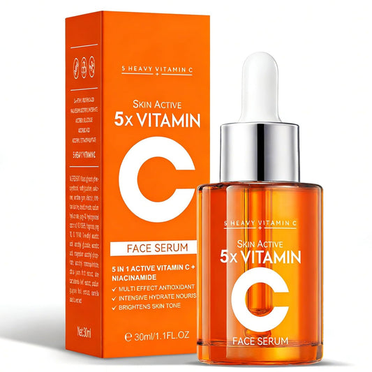 Skiennix Vitamin C Serum 20% - Anti-Aging & Hydrating Formula with Hyaluronic Acid | 1 Fl Oz