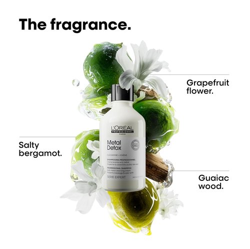 L'Oréal Professionnel Paris Metal Detox Shampoo - Sulfate-Free Formula for Color-Treated Hair | Detoxifies & Prevents Damage