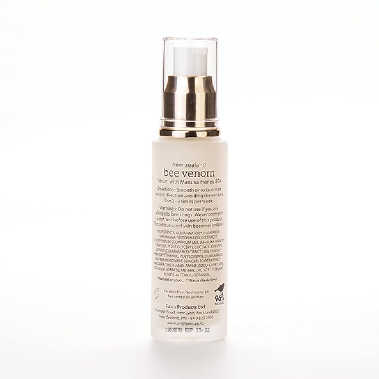 Wild Ferns Bee Venom Serum - Nourishing Manuka Honey Infused Skincare Treatment
