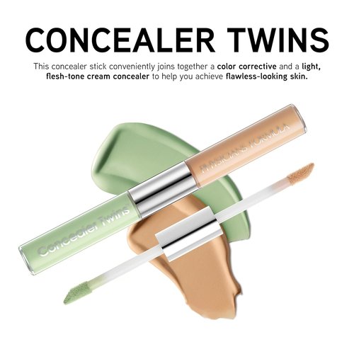 Physicians Formula Dual-Ended Concealer Stick - Green & Light for Dark Circles, Scars & Blemishes