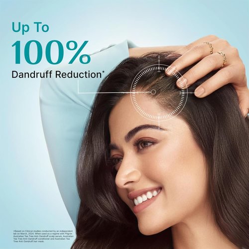 Pilgrim Anti-Dandruff Shampoo - Australian Tea Tree & Salicylic Acid | Non-Drying Scalp Relief | 21.98 Fl Oz (650ml)