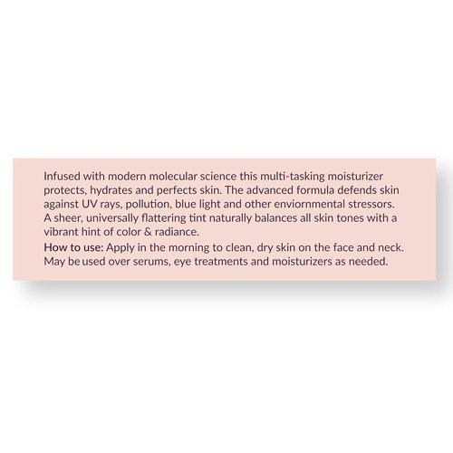 AVYA SPF 40 Sheer Tinted Moisturizer - Hydrating Hyaluronic Acid & Green Chai for Balanced Skin | Fair & Light Shade #1 (0.34oz/10ml)