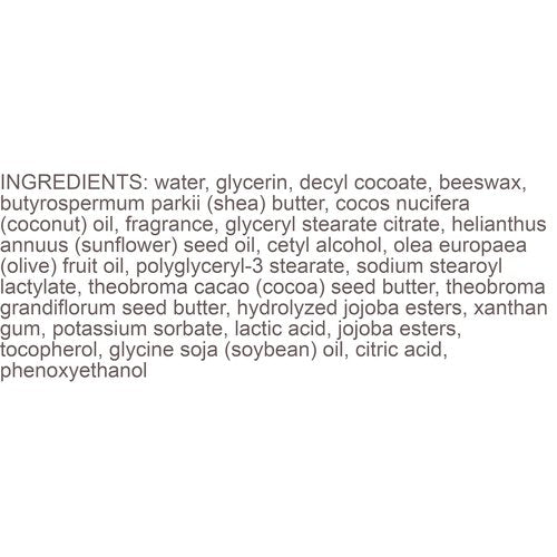 Burts Bees Body Lotion - Nourishing Butter for Dry Skin with Cocoa & Cupuaçu | 12 Oz