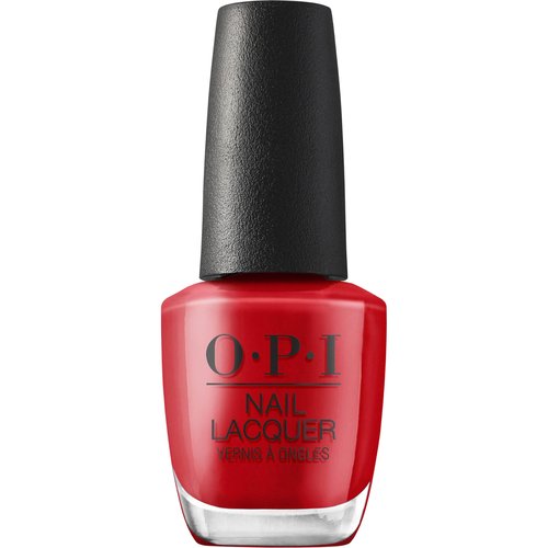 OPI Nail Lacquer Red Velvet Vixen | Opaque Dark Warm Red Crème Chip Resistant Nail Polish | Good Enough to Treat Collection | Holiday 2025