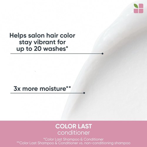 Biolage Color Last Shampoo & Conditioner Set - Protects Color-Treated Hair | Paraben & Silicone-Free | Vegan