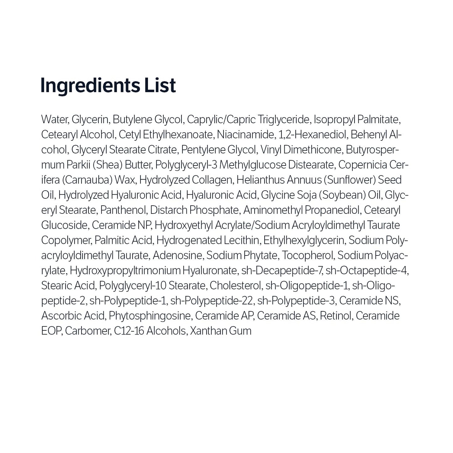 SUNGBOON EDITOR Deep Collagen 7GF Korean Night Cream for Face and Neck | Advanced Skincare Formula & Nighttime Moisturizer | 5 Ceramides & Retinol | Firm-Looking/Barrier-Supporting, 1.69oz