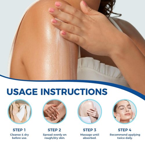 OUKEYA Urea Cream - Deep Moisturizer for Dry Skin | 10% Urea Formula, Fast Absorbing, 11.28 oz