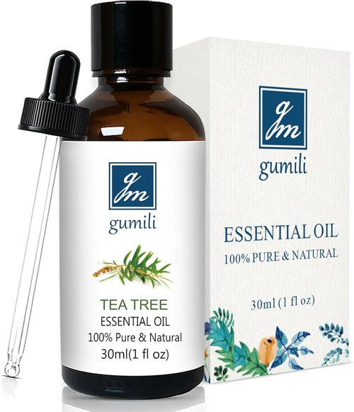 GM Gumili Tea Tree Oil - 100% Pure Essential Oil for Skin, Hair, Nails | 30ml Size