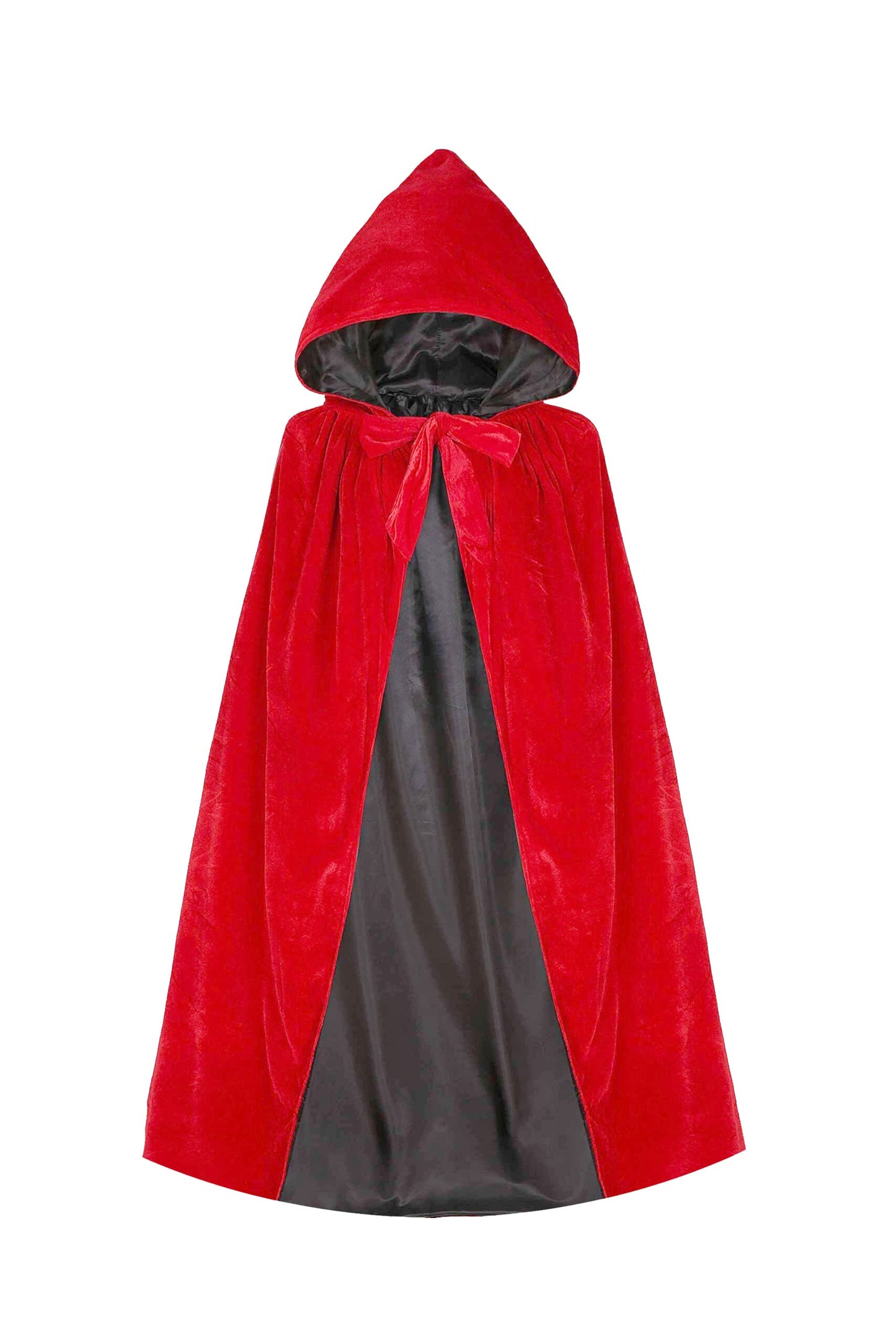 GOLDSTITCH Kids Hooded Velvet Cloak Cape for Halloween Christmas Cosplay Costumes