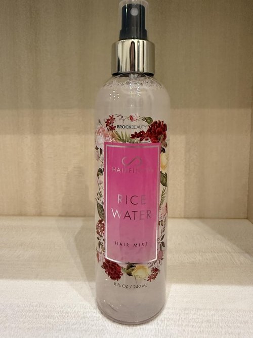 Hairfinity Rice Water Hair Mist - Silicone & Sulfate Free Formula for Damaged, Curly Hair | 8oz