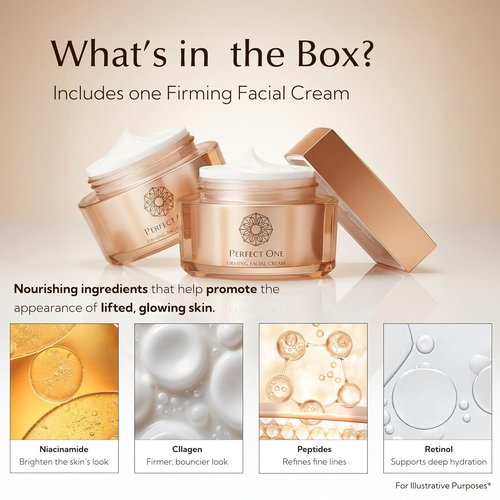 Perfect One Firming Face Cream - Anti-Aging Collagen Moisturizer with Hyaluronic Acid & Niacinamide | 50g