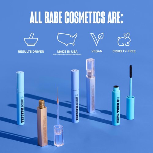 Babe Original Lash Serum - Fuller & Longer Looking Eyelashes, Lash Enhancing Serum, for Natural Lashes and Lash Extensions, 1mL, Starter Supply