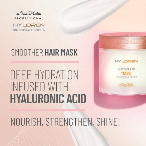 Regine Switzerland Professional Hair Mask - Deep Conditioning Treatment for Damaged Hair | Black Caviar & Hyaluronic Acid, 30ML