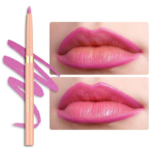 Oulac Waterproof Lipliner Pencil - Smooth, Creamy Formula for Precision Application | Vegan & Cruelty-Free, LL09 Lilac Love Pink