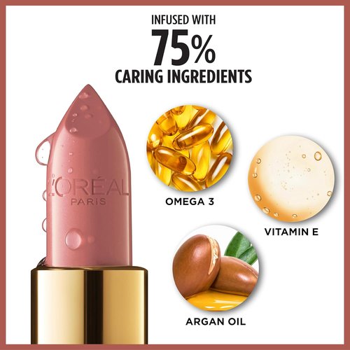 L’Oréal Paris Colour Riche Lipstick Set - Bold Satin Lipstick & Creamy Lip Liner | Nourished Color, 1 Kit