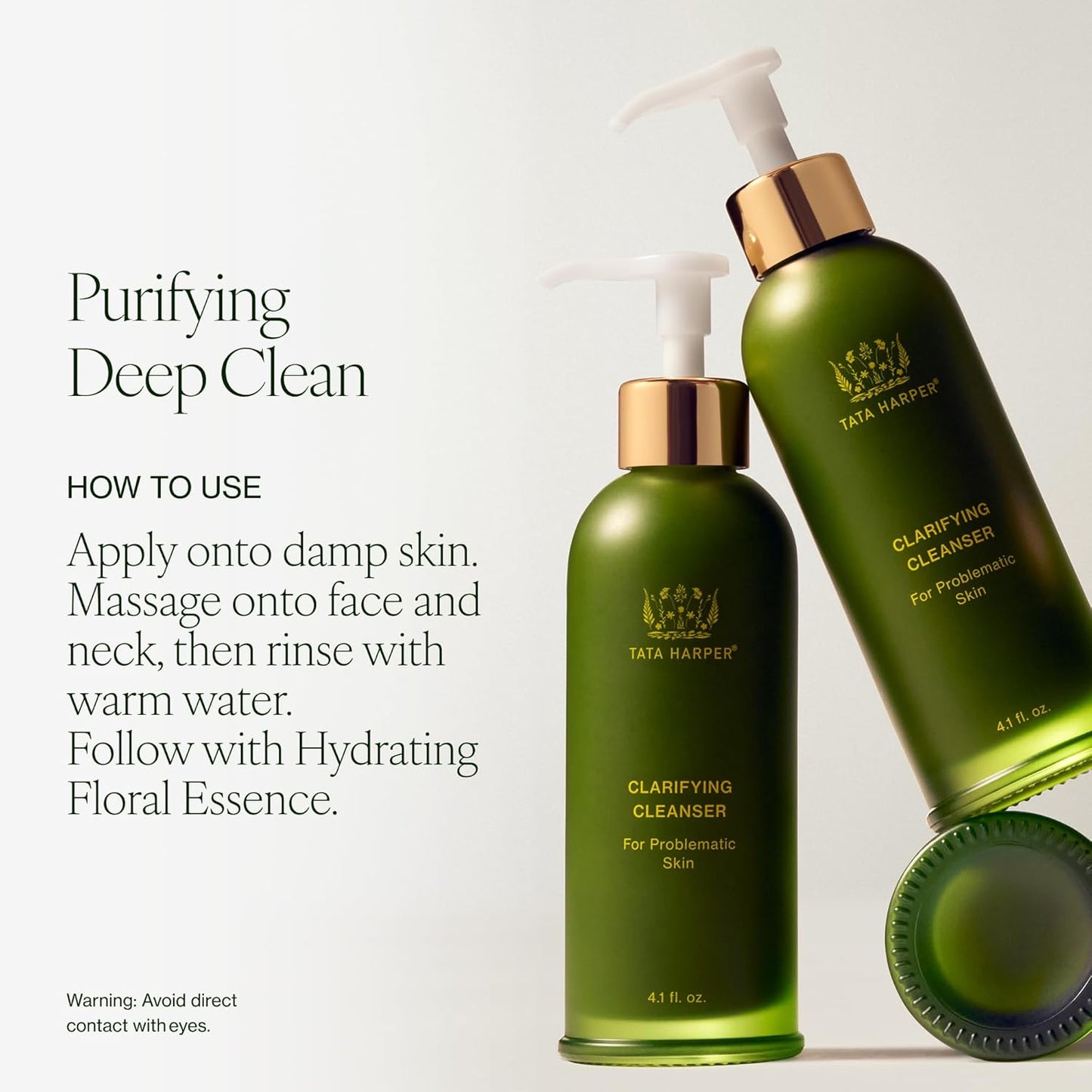 Tata Harper Clarifying Cleanser - Natural Acne Treatment for Clear Skin | 4 oz