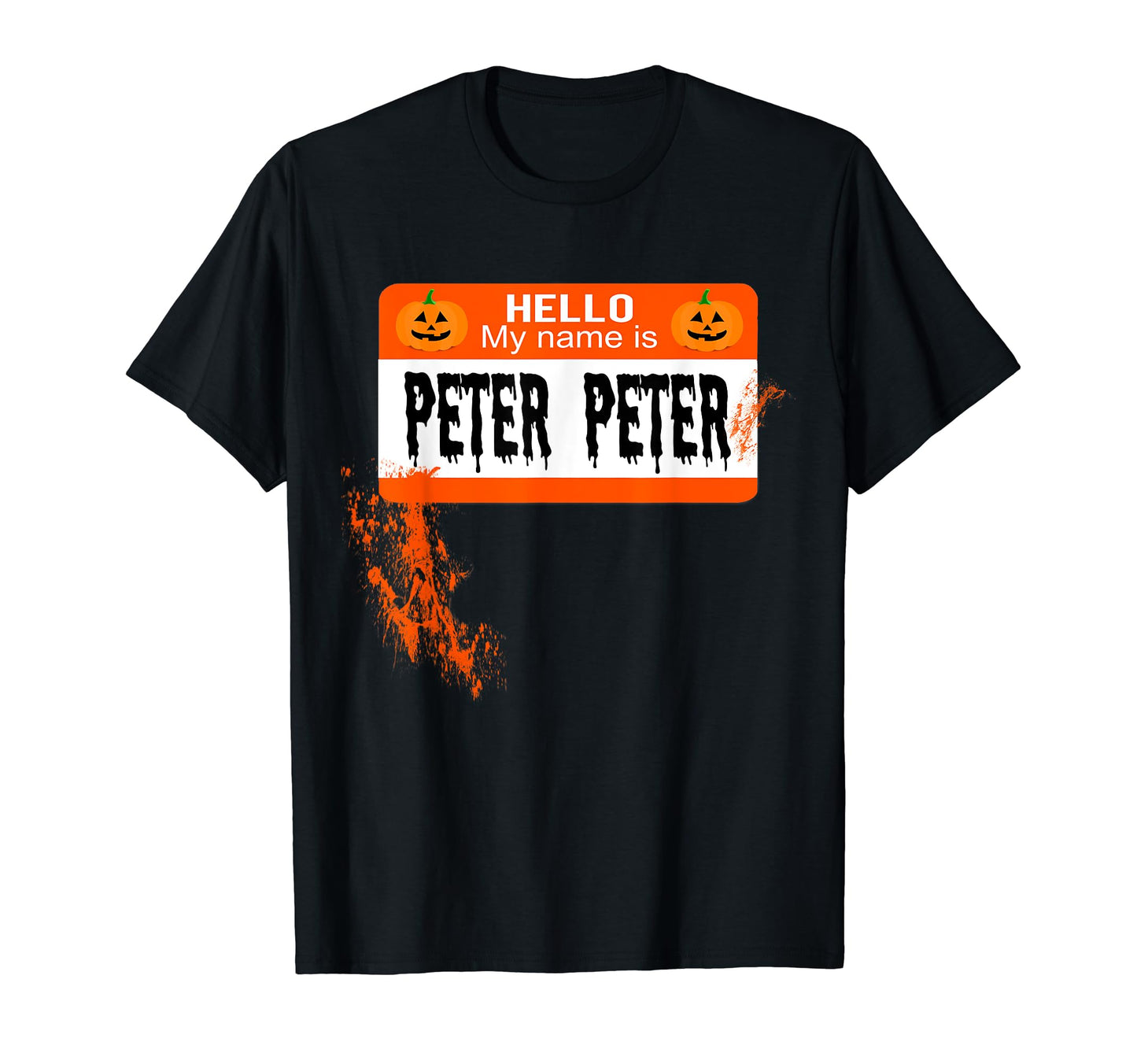 Peter Peter Pumpkin Eater Halloween Couples Costume T-Shirt