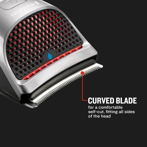 Remington Shortcut Pro Hair Trimmer Kit - Waterproof Cordless Razor for Head & Beard | 14-Piece Set