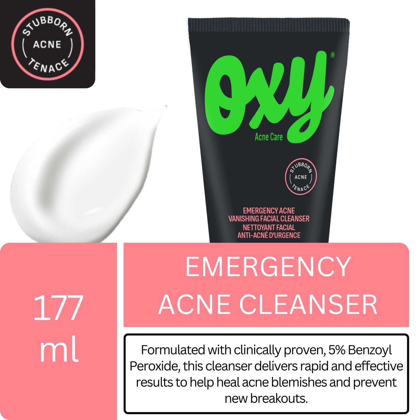 Oxy Emergency Acne Vanish Face Cleanser