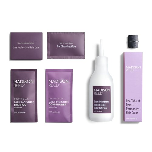 Madison Reed Demi-Permanent Hair Color - Ammonia-Free, Effortless At-Home Dye | Espresso Yourself (4N Darkest Brown)