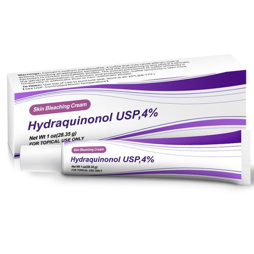 Regine Switzerland Hydraquinon0l Dark Spot Brightening Cream - 4% Non-Irritating Formula for All Skin Types, 1oz