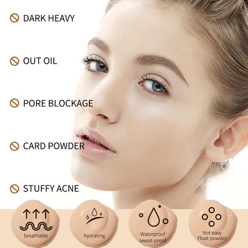 CC Cream by [Brand Name] - SPF 50 Full Coverage Foundation for Even Skin Tone | Hydrating & Lightweight