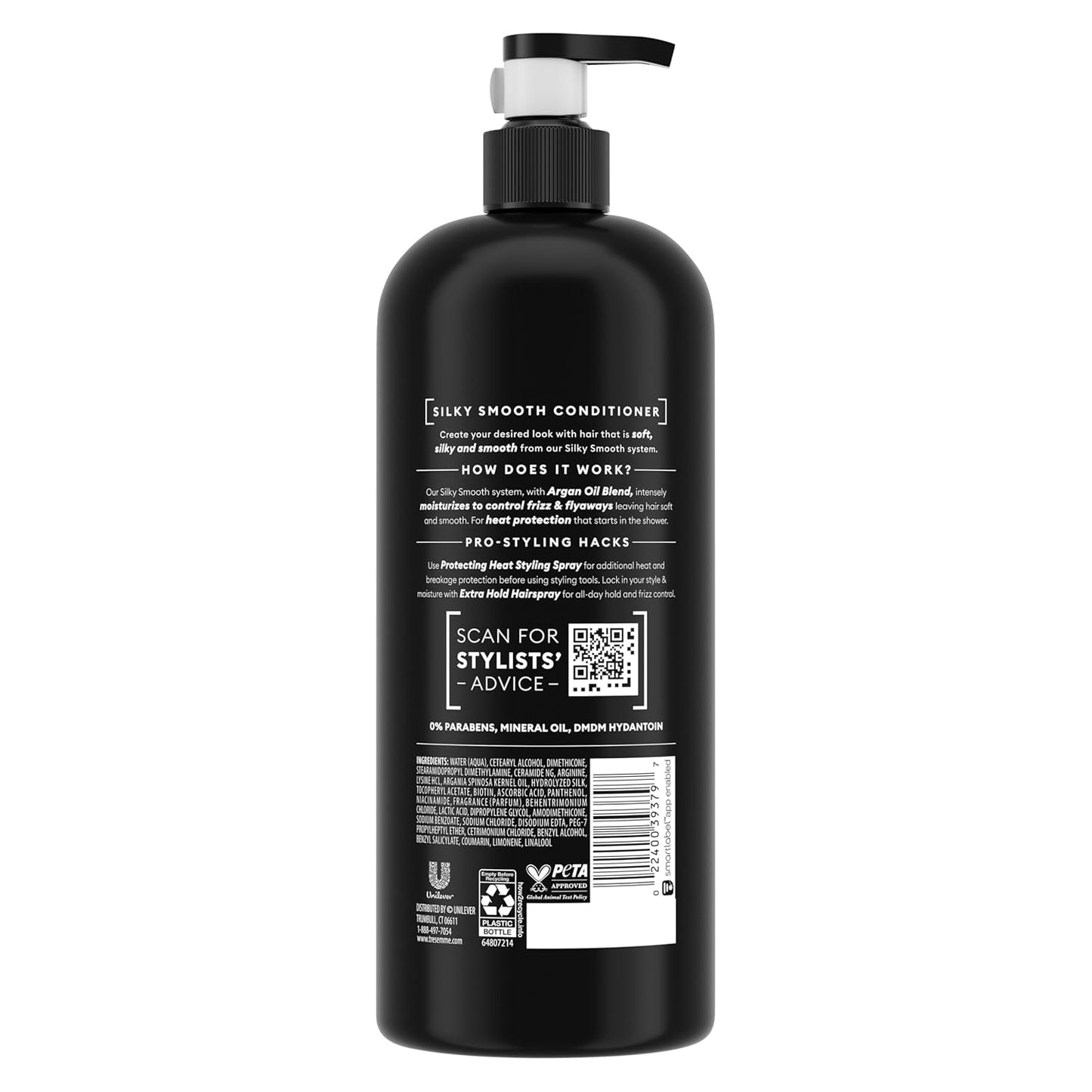 TRESemmé Silky & Smooth Anti-Frizz Conditioner - Pro Style Technology | 28 Fl Oz for Frizzy Hair