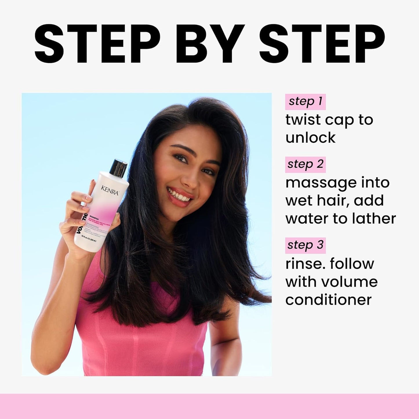 Skiennix Volume Shampoo - Boosts Body & Bounce | Increases Volume Up to 45% | Color Safe for Fine to Normal Hair