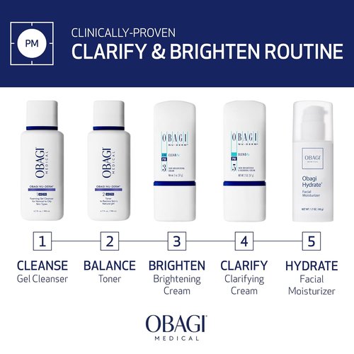 Obagi Nu-Derm Blend Fx - Skin Brightening Cream with Arbutin & Vitamins C & E for Soft, Radiant Skin
