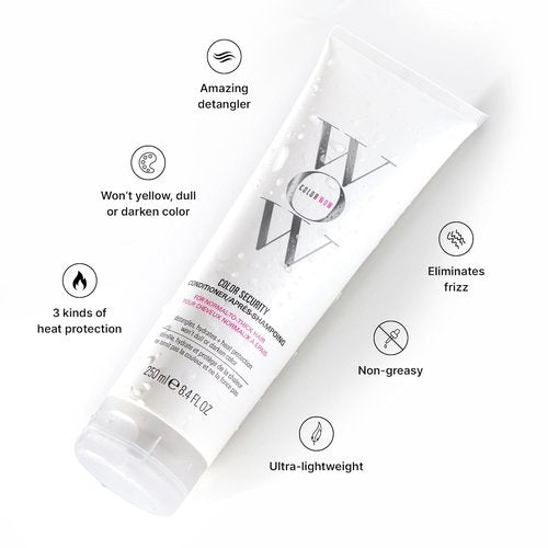 COLOR WOW Color Security Conditioner - Rich Hydration for Thick, Curly Hair | Detangles & Nourishes with Avocado Oil