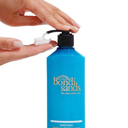Bondi Sands Tan + Maintain Kit - Light/Medium Self Tanning Foam, Mitt & Gradual Tanning Milk for Lasting Glow