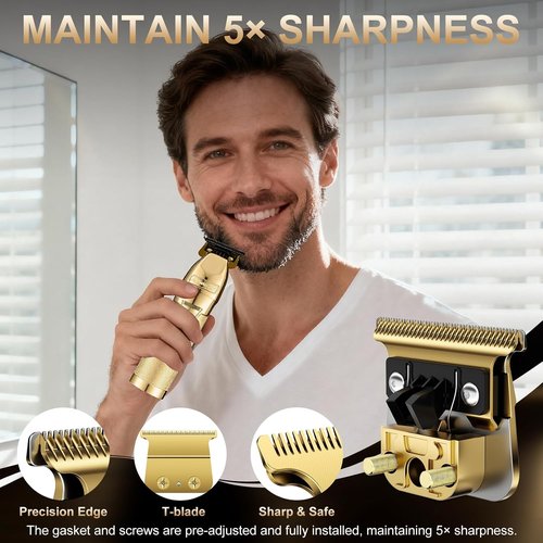 BaByliss Replacement Hair Trimmer Blades - Precision T-Blades for FX787, FX799, FX726, FX729, FX707Z - Long-Lasting Performance