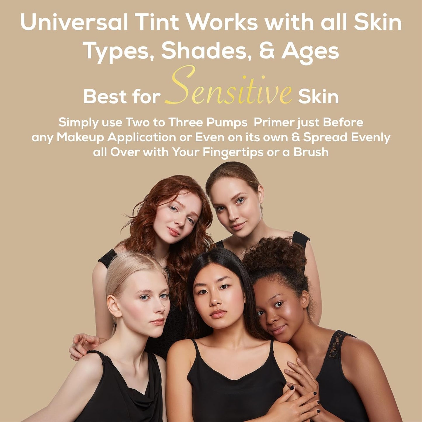 Veil Cosmetics Complexion Fix 3-in-1 Primer | Hydrating Serum & Mixing Base - Minimizes Pores & Smooths Fine Lines