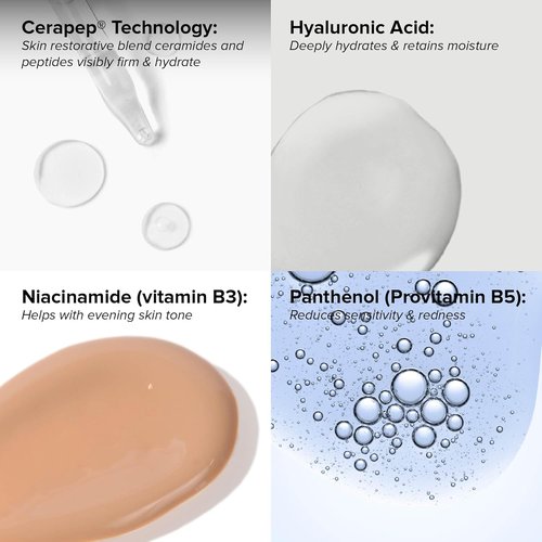 DRMTLGY Anti-Aging Trio: Needle-less Serum, Tinted Moisturizer with SPF 46, & Peptide Night Cream