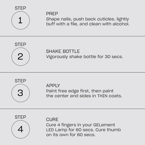 OPI GELement Gel Nail Polish System - DIY Salon Quality with LED Curing Lamp | Assorted Colors & Vegan Soak Off Removal