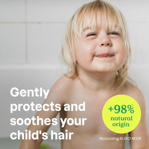 ATTITUDE Hair Conditioner for Kids - Vegan Plant-Based Detangler with Blueberry | 8 Fl Oz