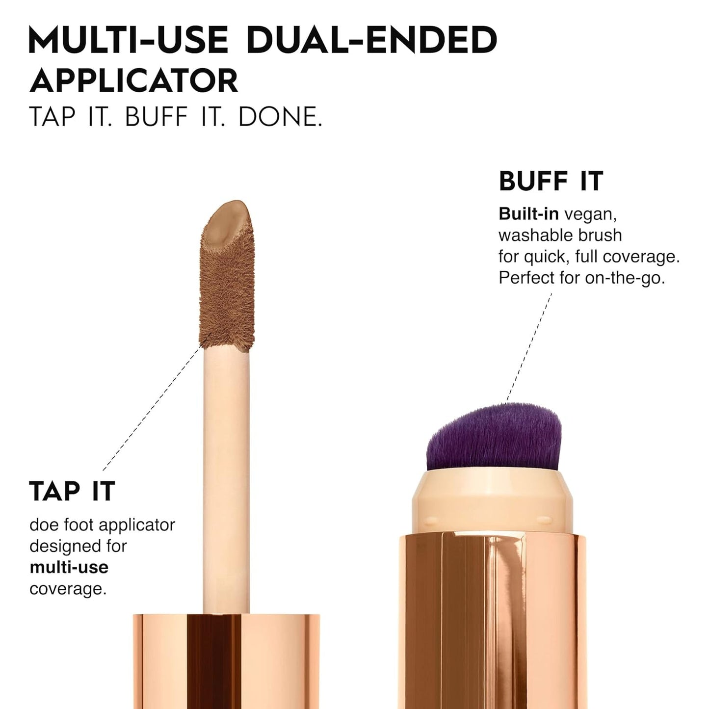 Urban Decay Quickie Concealer - 24HR Full Coverage, Waterproof, Natural Matte Finish, 0.5 fl oz