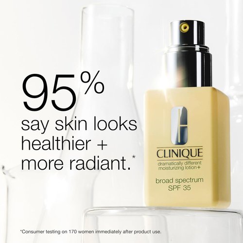 Clinique 3-Step Dramatically Different Moisturizing Lotion+ | Hydrating Formula with SPF 35 | For Dry to Combination Skin