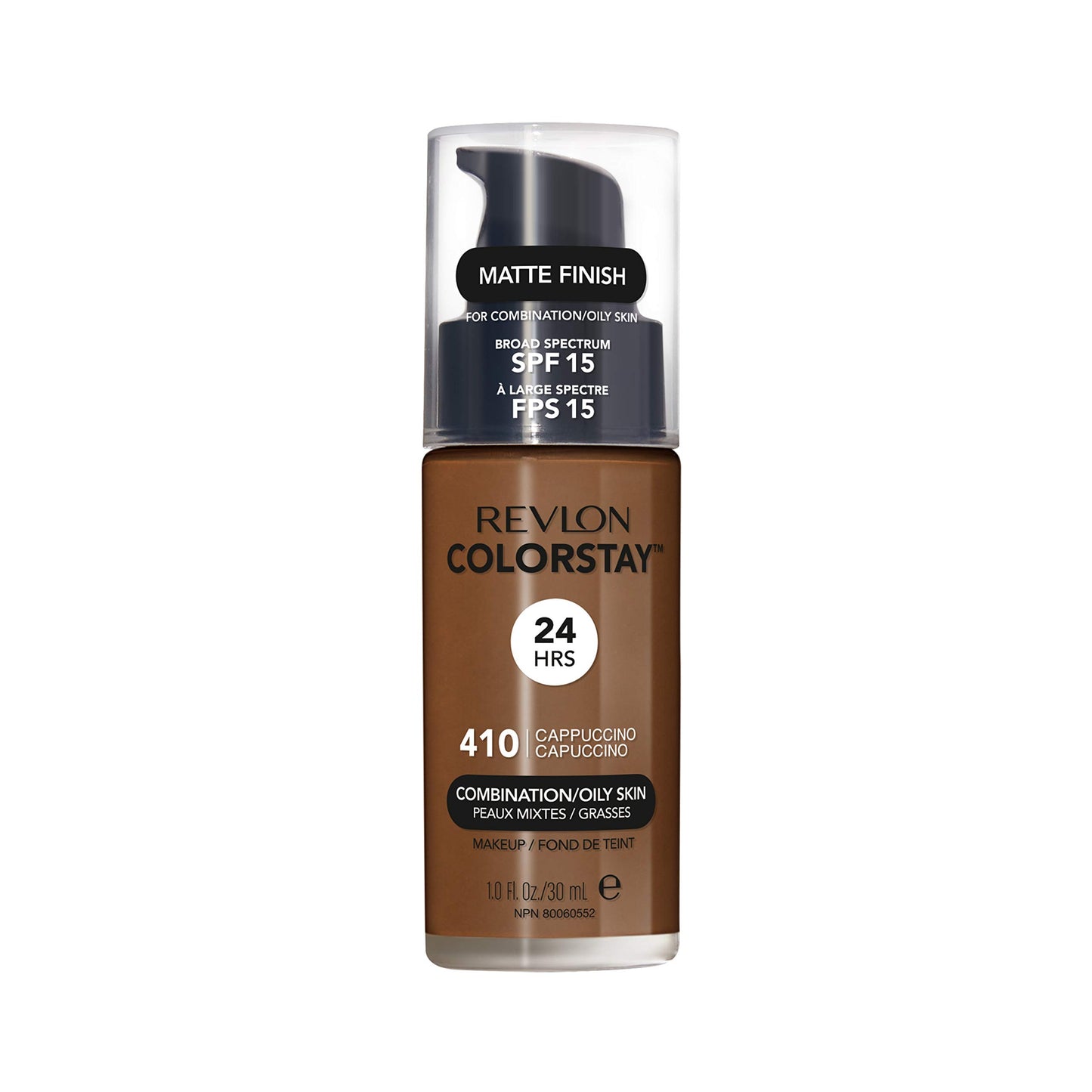 Revlon Colorstay SPF 15 Makeup Foundation for Combination/Oily Skin, Cappuccino, 1 Fl Oz