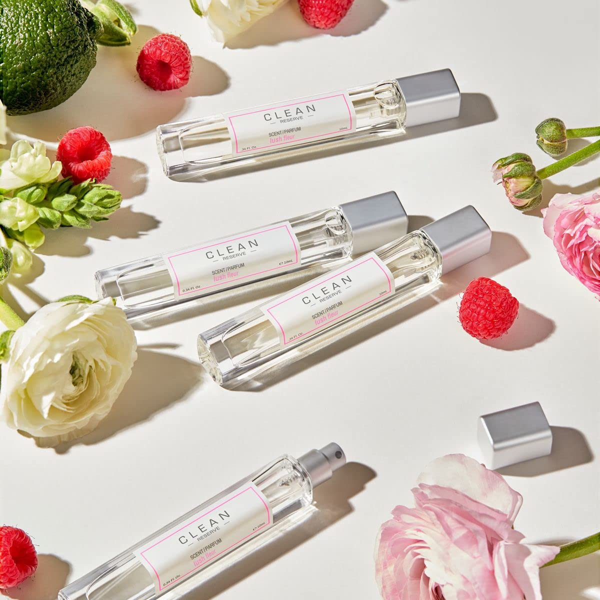 CLEAN RESERVE Lush Fleur Eau de Parfum - Eco-Conscious Vegan Fragrance, Phthalate-Free & Paraben-Free