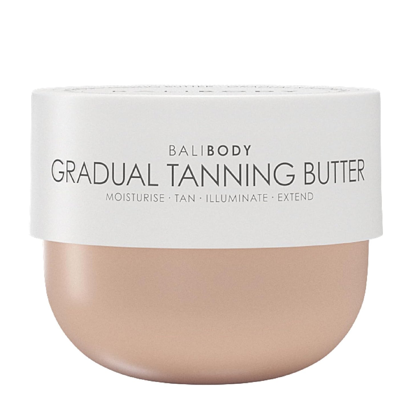 Bali Body Gradual Tanning Butter - Streak-Free Self Tanner for a Natural Glow | 200 ml/6.76 fl oz