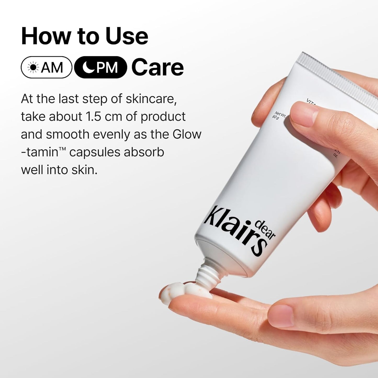 DearKlairs Vitamin Toning Barrier Cream - Lightweight Niacinamide Moisturizer for Sensitive Skin | 2.11 Oz
